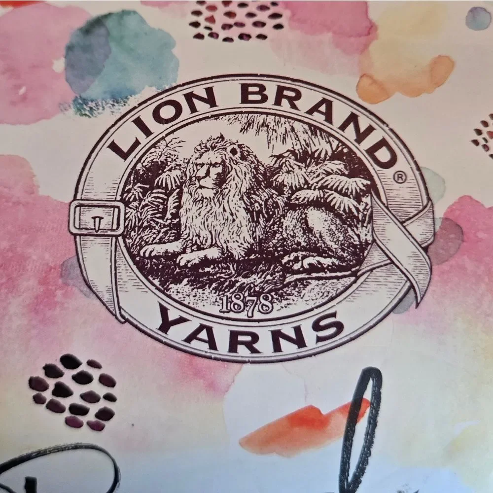 Lion Brand Pound of Love Yarn 2 Skeins Color:STRAW (TAN)16 OZ EA 2040 YDS TOTAL
